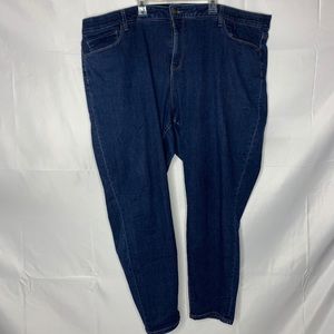AVA and VIV size 26W skinny jeans dark wash GUC